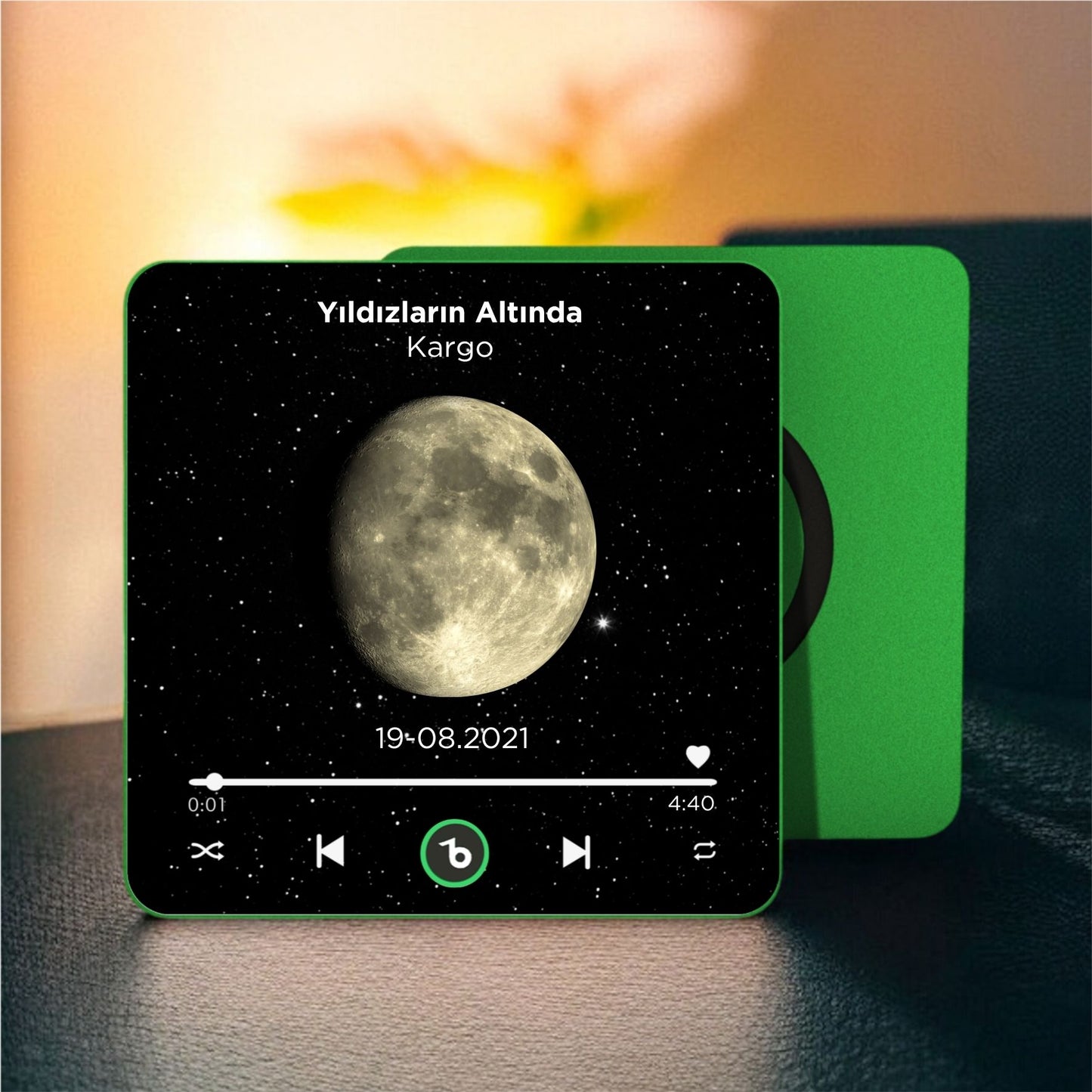 Ay Evresi DizzyMagnet Kişiye Özel Müzikli Magnet V4.0