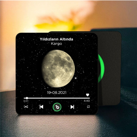 Ay Evresi DizzyMagnet Kişiye Özel Müzikli Magnet V4.0