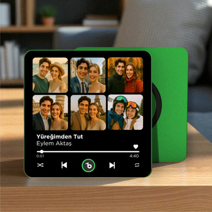 Kolaj DizzyMagnet Kişiye Özel Müzikli Magnet V4.0