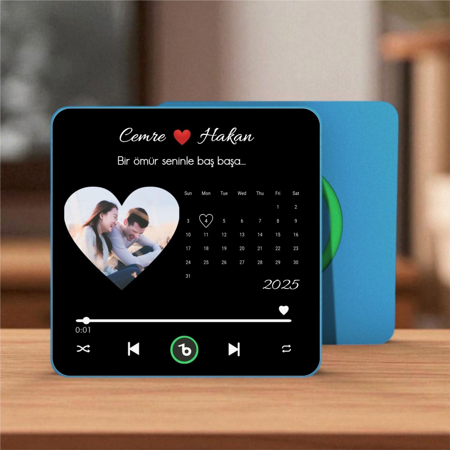 Takvimli DizzyMagnet Kişiye Özel Ses ve Müzikli Magnet V4.0