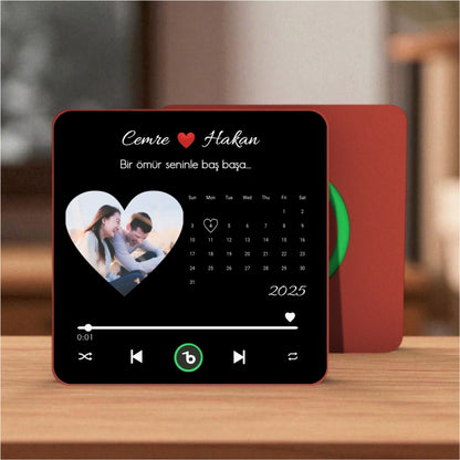 Takvimli DizzyMagnet Kişiye Özel Ses ve Müzikli Magnet V4.0